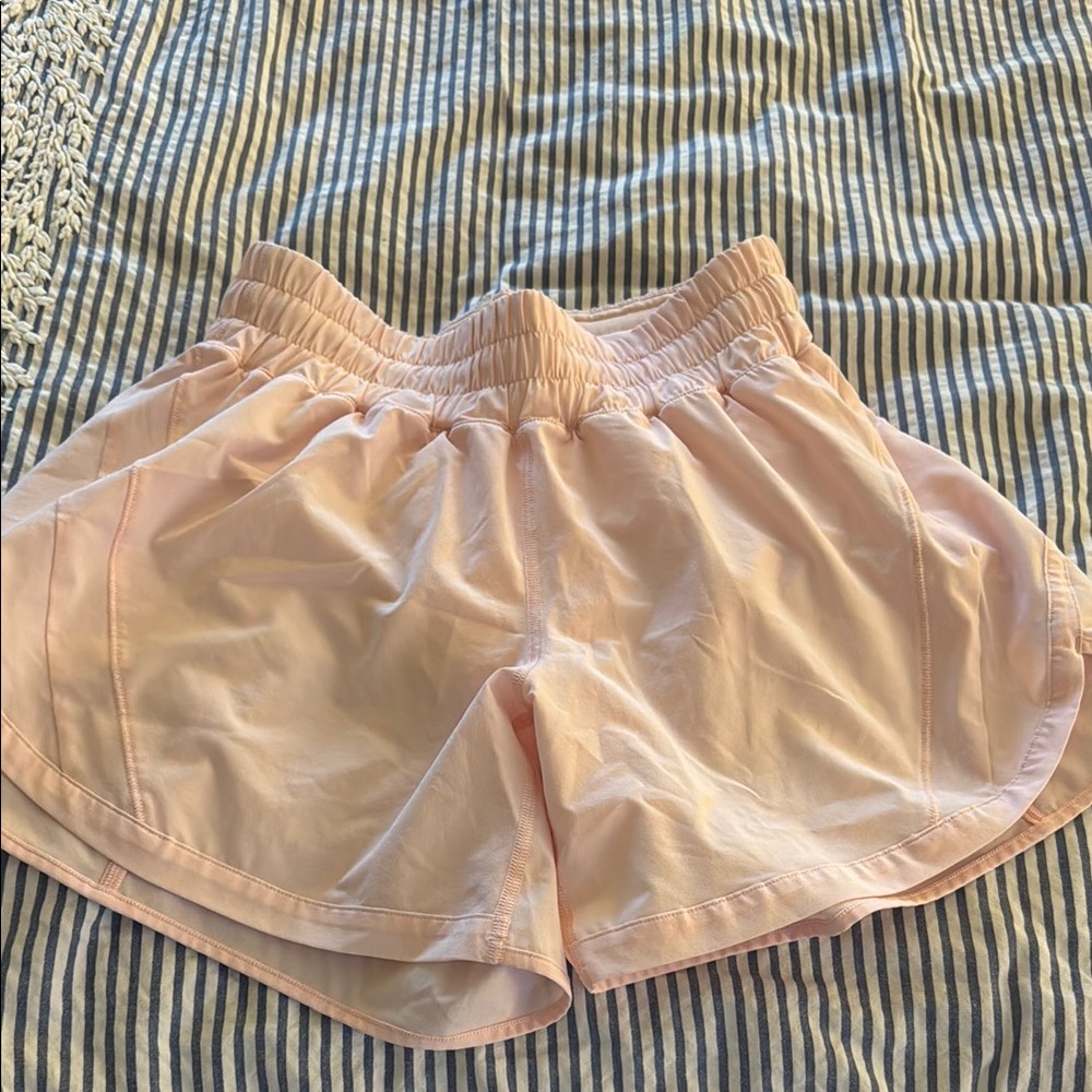Women's Pink LululemonAthletic Shorts